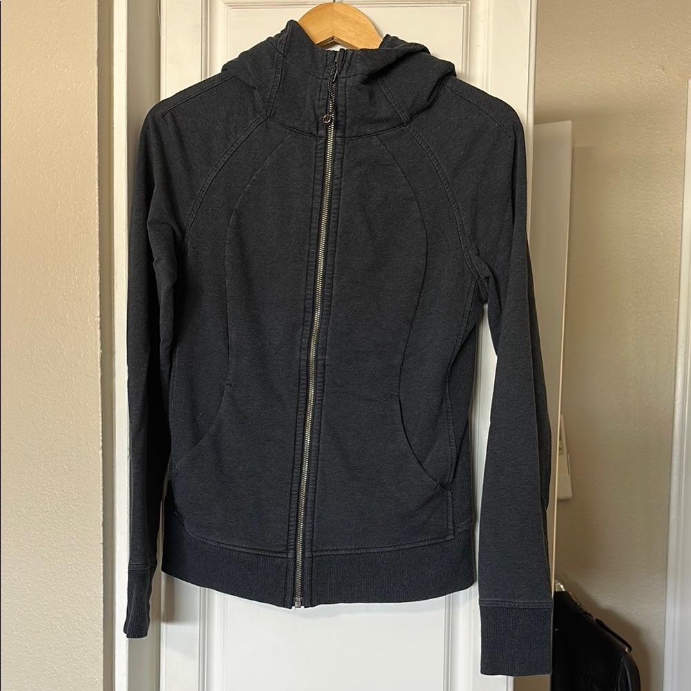 Lululemon Scuba jacket in Navy Terry Zip-Up Hoodie